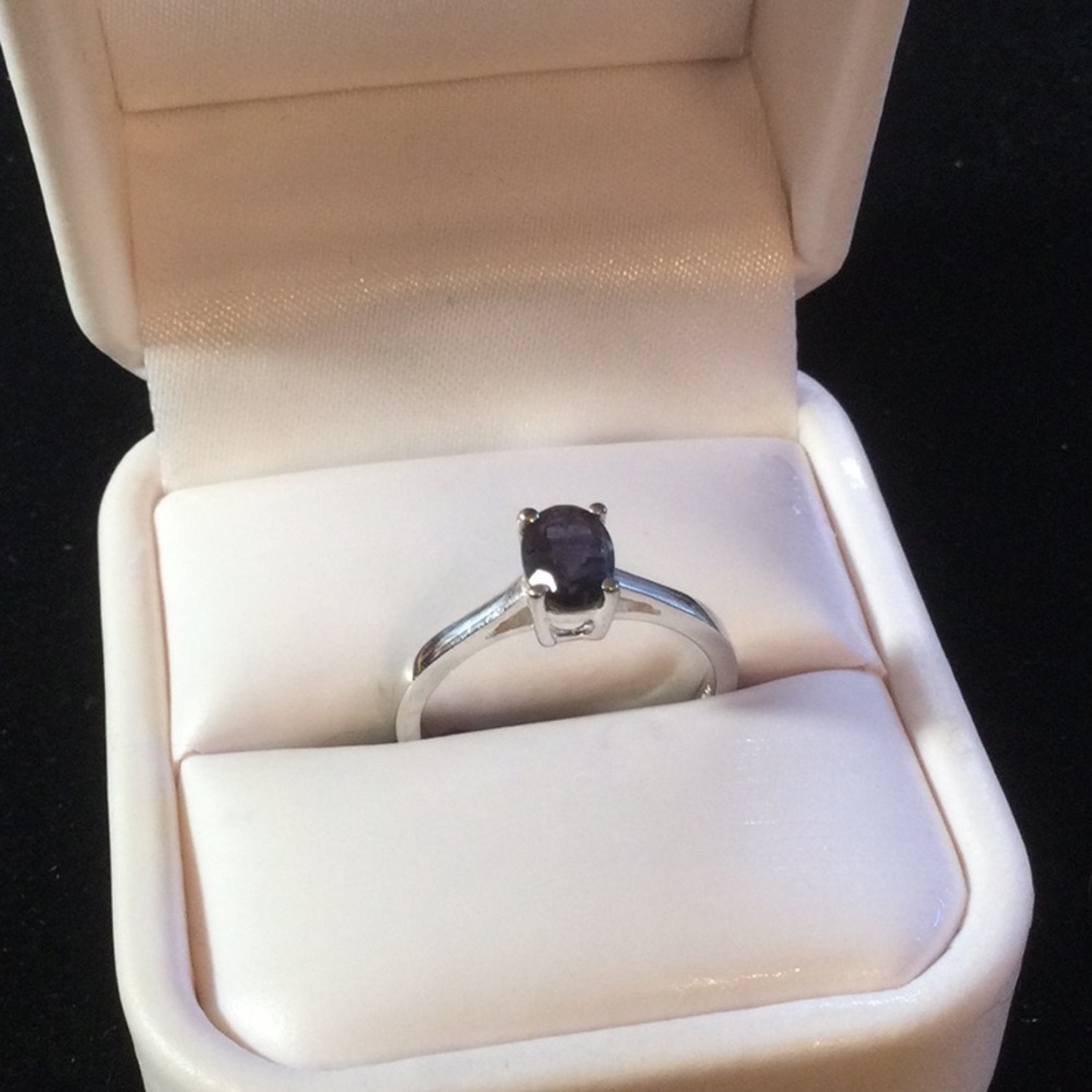 Genuine Iolite Ring - image 3
